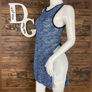 Green Dragon | Oreo Knit Sleeveless Top Long Tunic Tank Split Side Hem Tunic